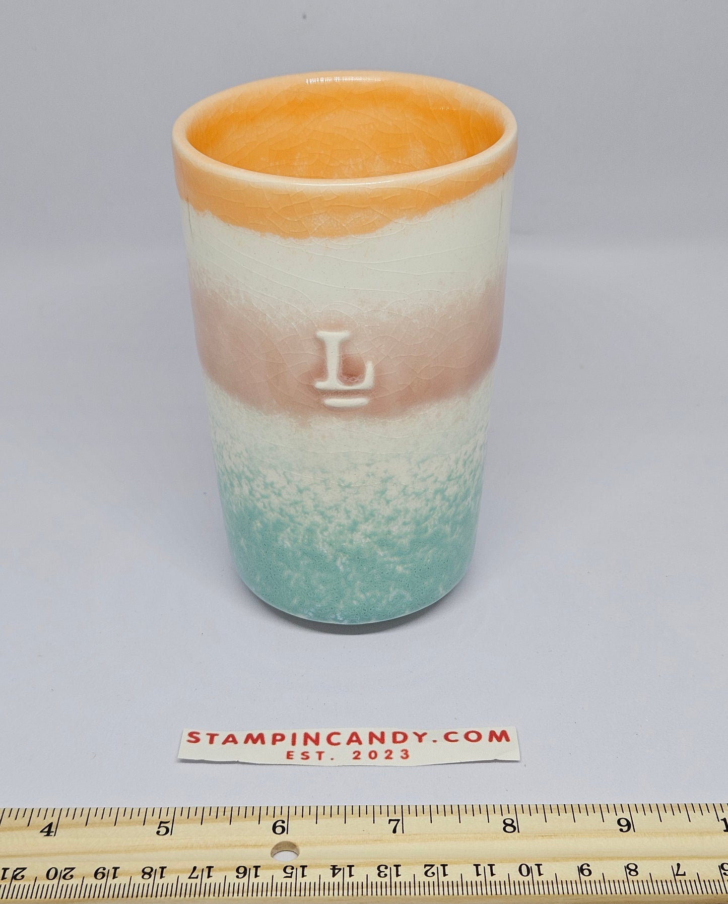 Anthropologie - "L" Monogram Mug / Tumbler