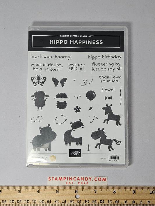 Stampin Up - Hippo Happiness