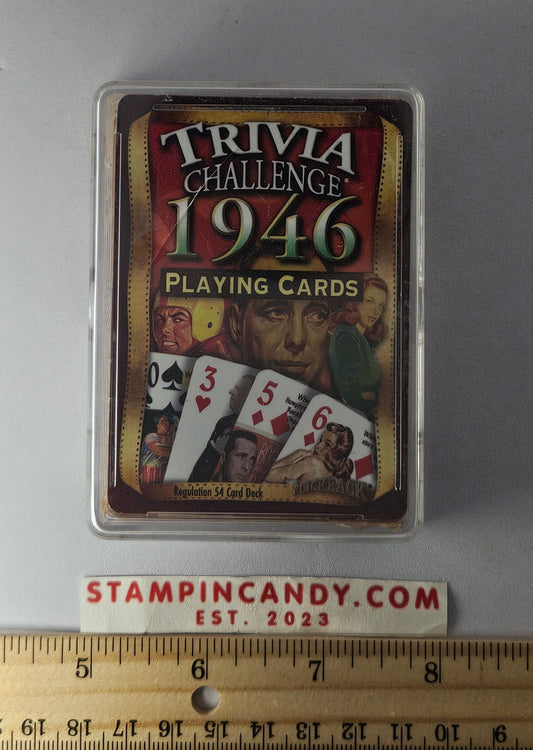 1946 - Flickback Trivia Challenge Playing Cards