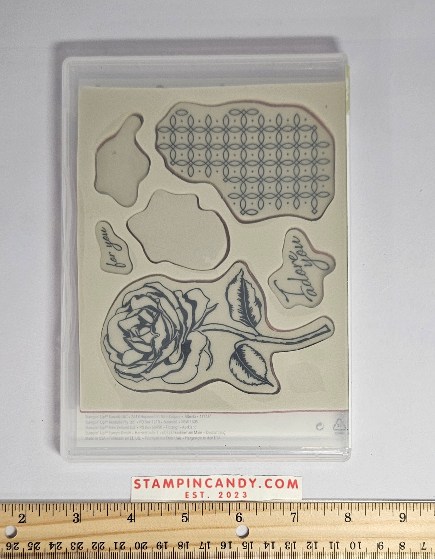 Stampin Up - Graceful Garden *Missing 2 Stickers*
