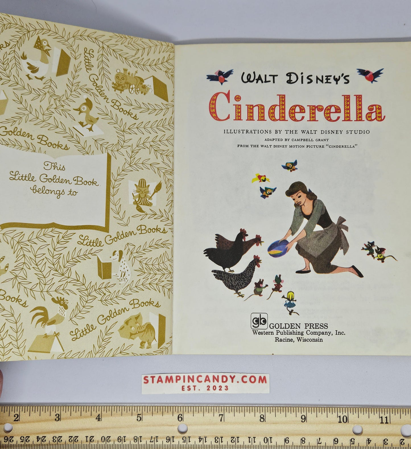 Walt Disney's Cinderella - Little Golden Book