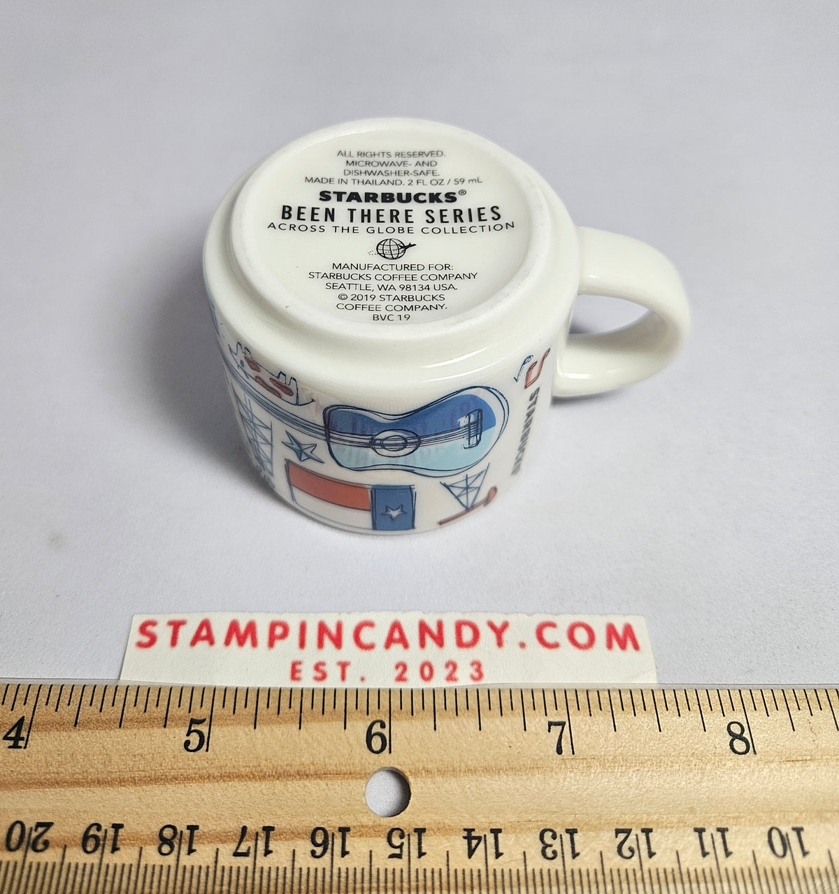 2019 Starbucks - Texas 2 oz "Been There Series" Mini Mug Souvenir
