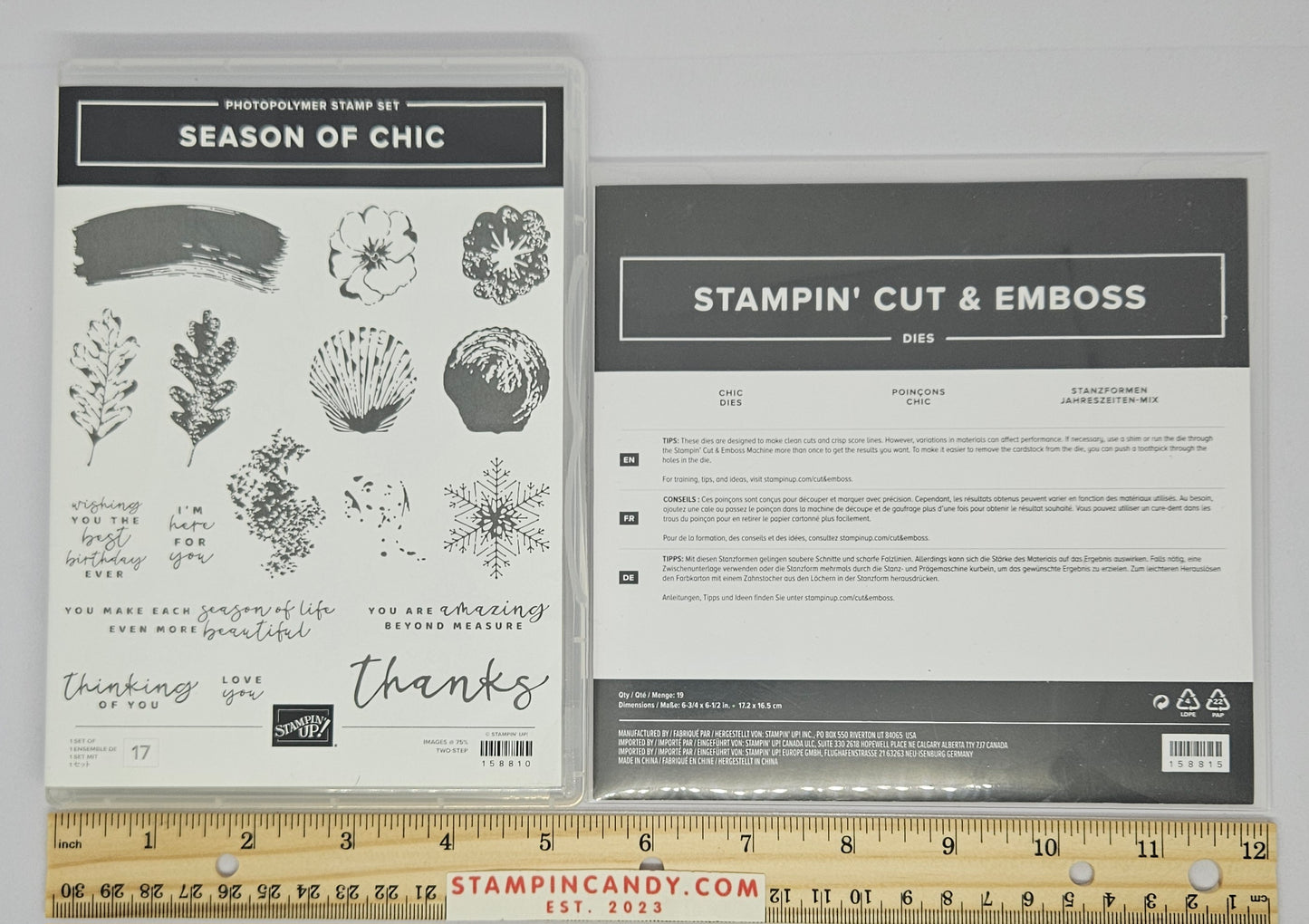 Stampin Up - Season of Chic with Chic Dies