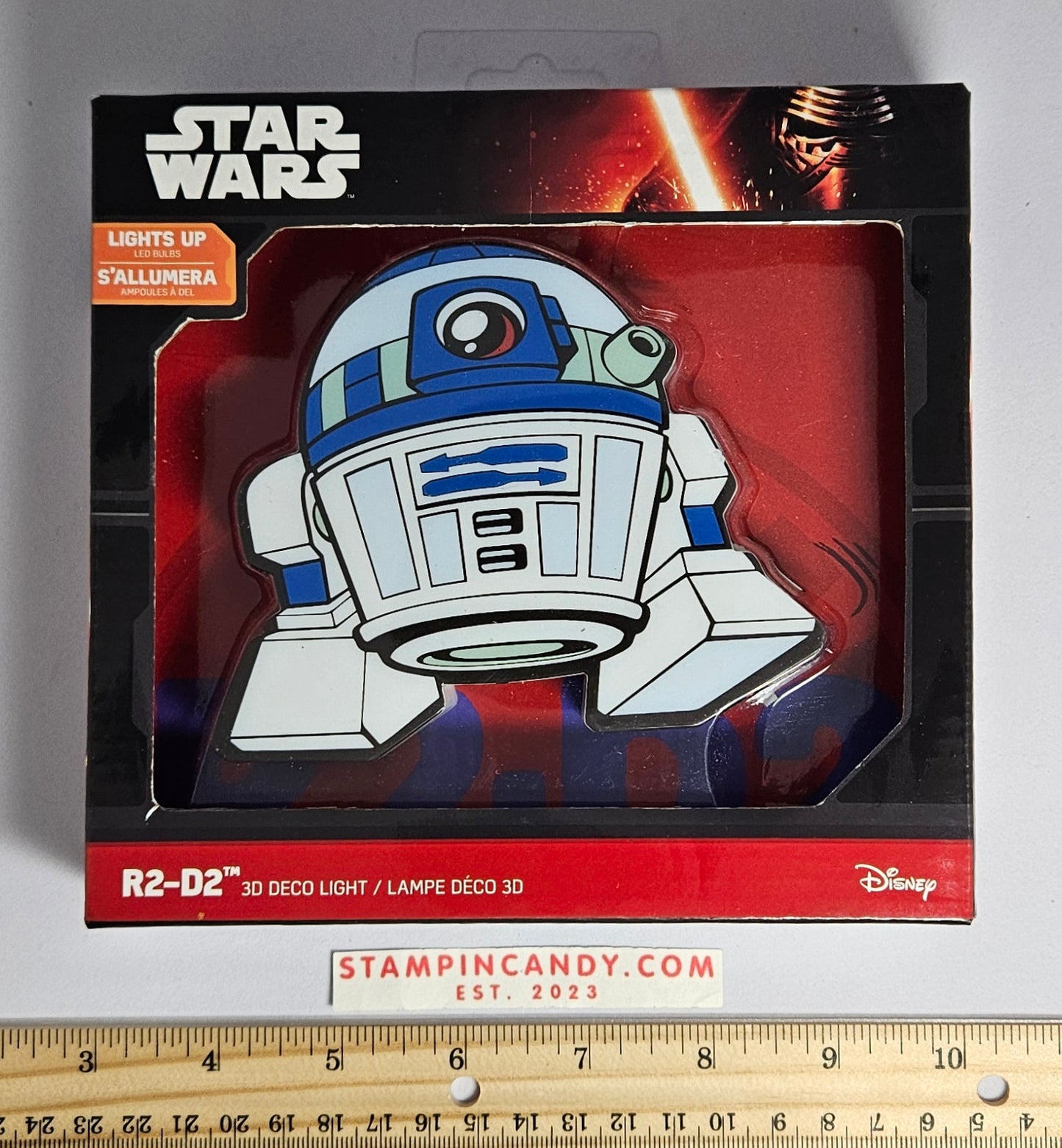 Star Wars R2D2 Light Up Wall Decoration