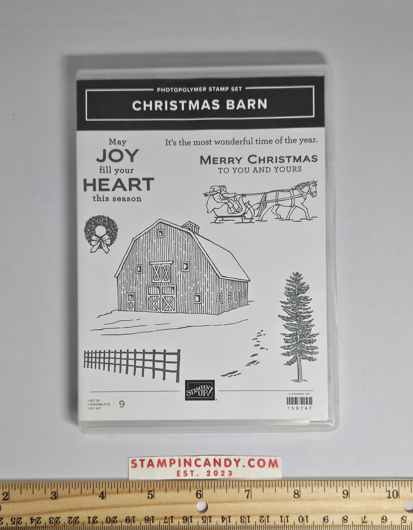 Stampin Up - Christmas Barn