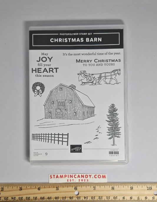 Stampin Up - Christmas Barn