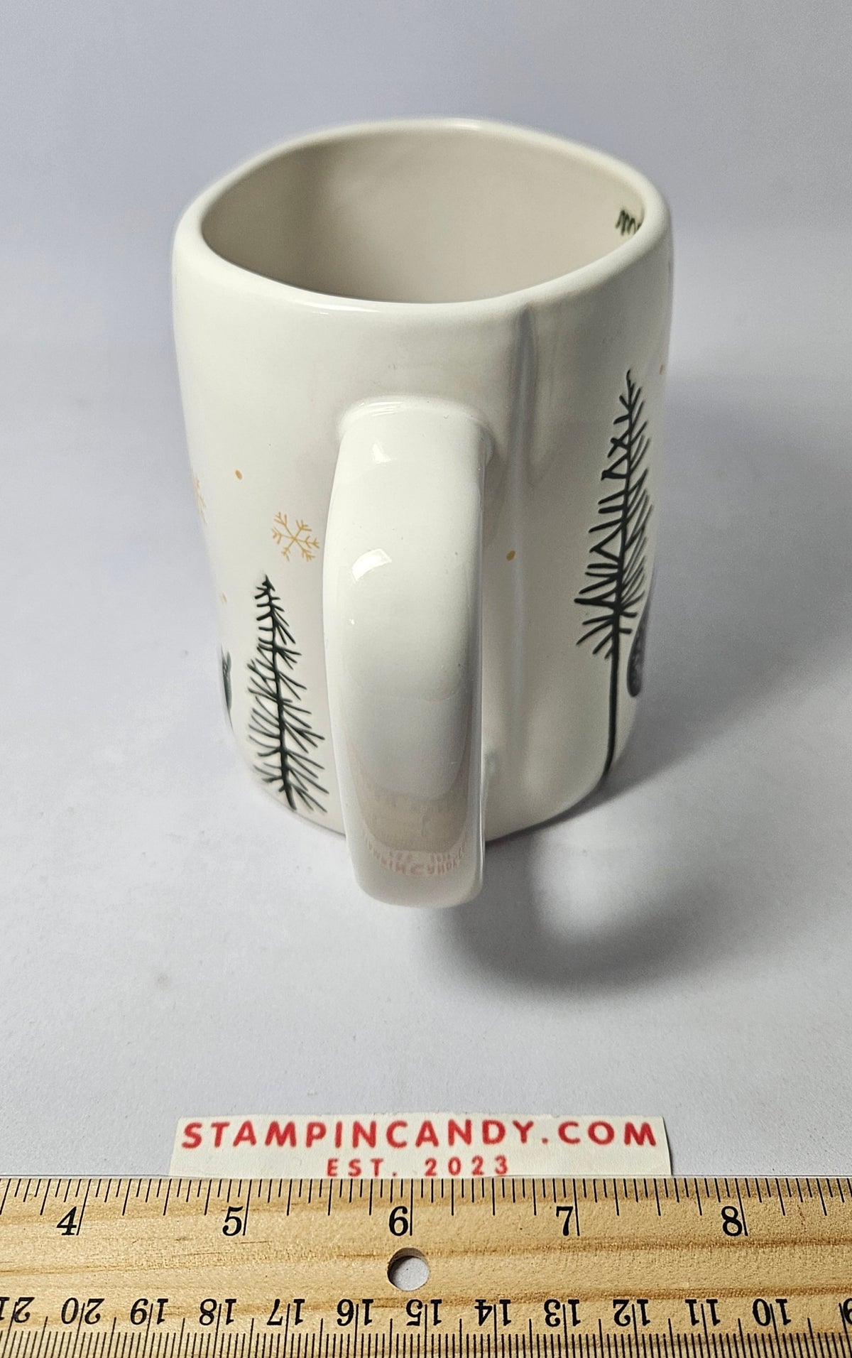 Rae Dunn - Christmas/Winter Trees/Deer Mug