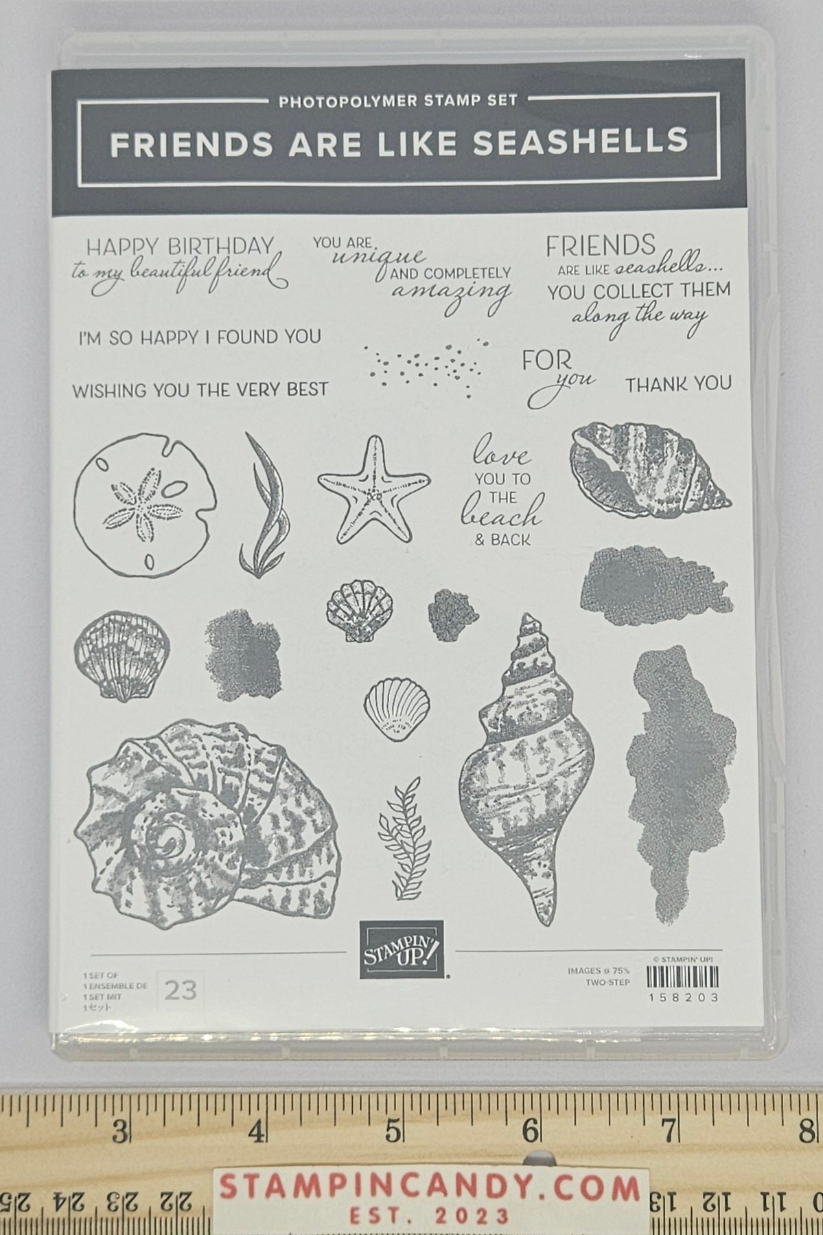 Stampin Up - Friends Are Like Seashells