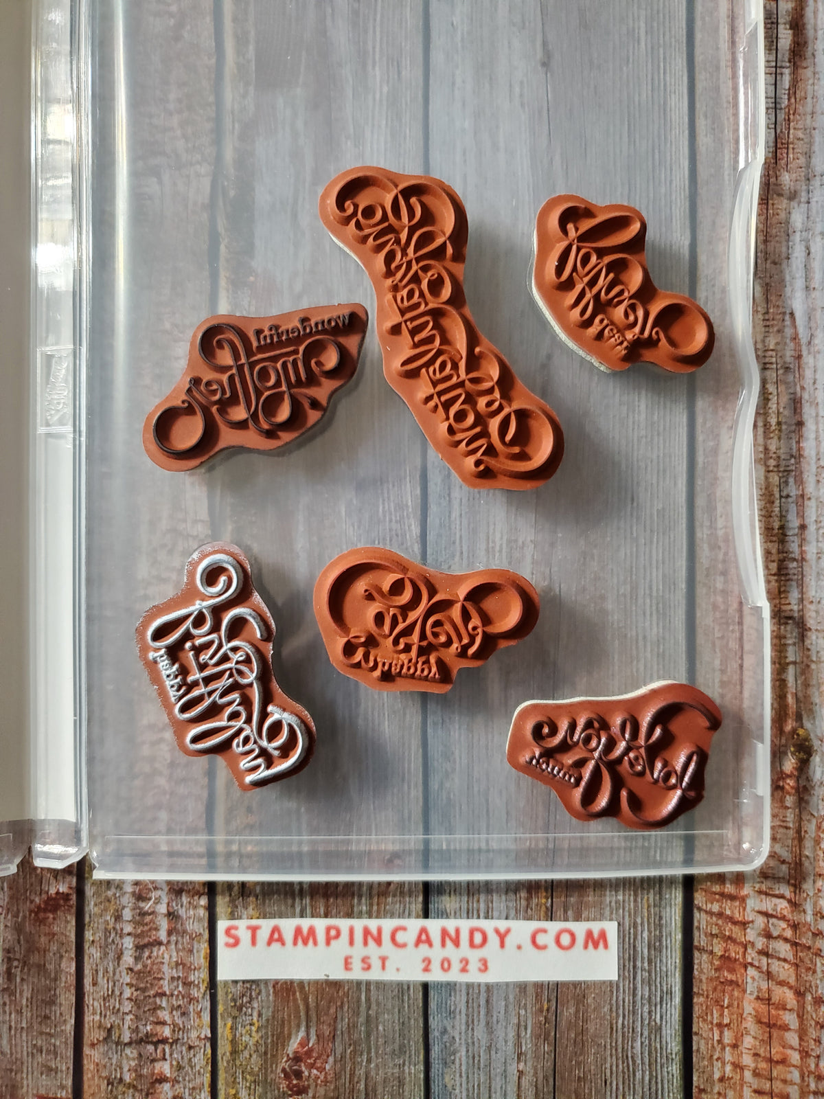 Hand Scripted Stamps Stampin' UP!
