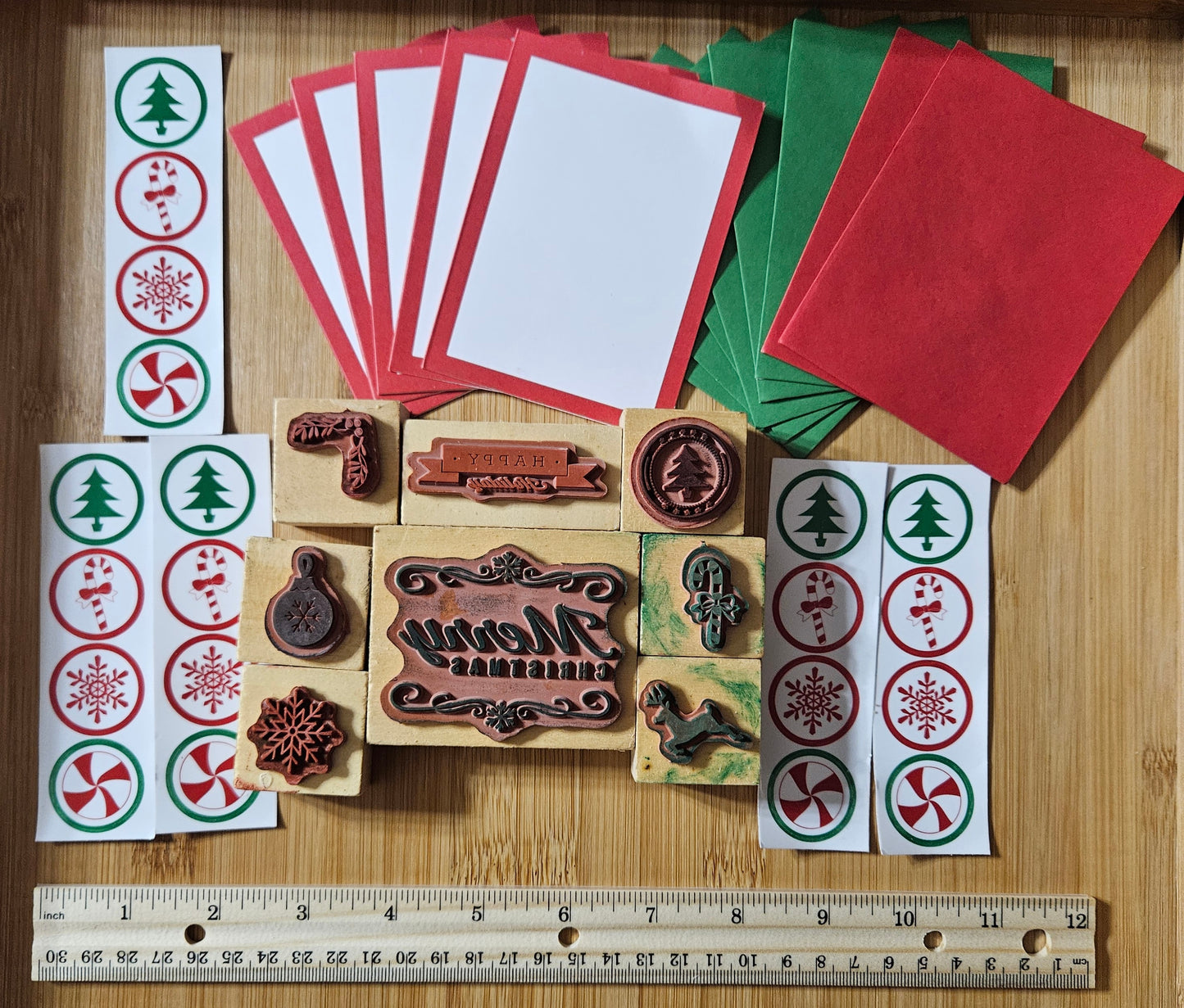 Christmas Stamp Bundle with bonus Cards