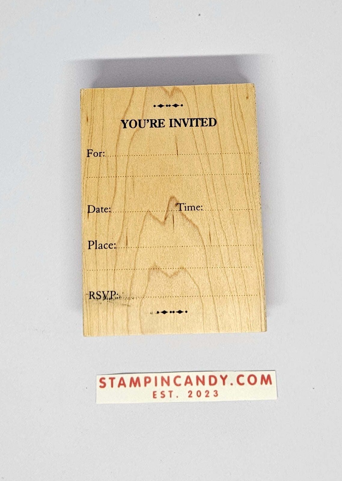 Stampin' UP! "You're Invited" Solo Stamp