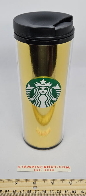Starbucks 2021 - 16 oz Gold Tumbler