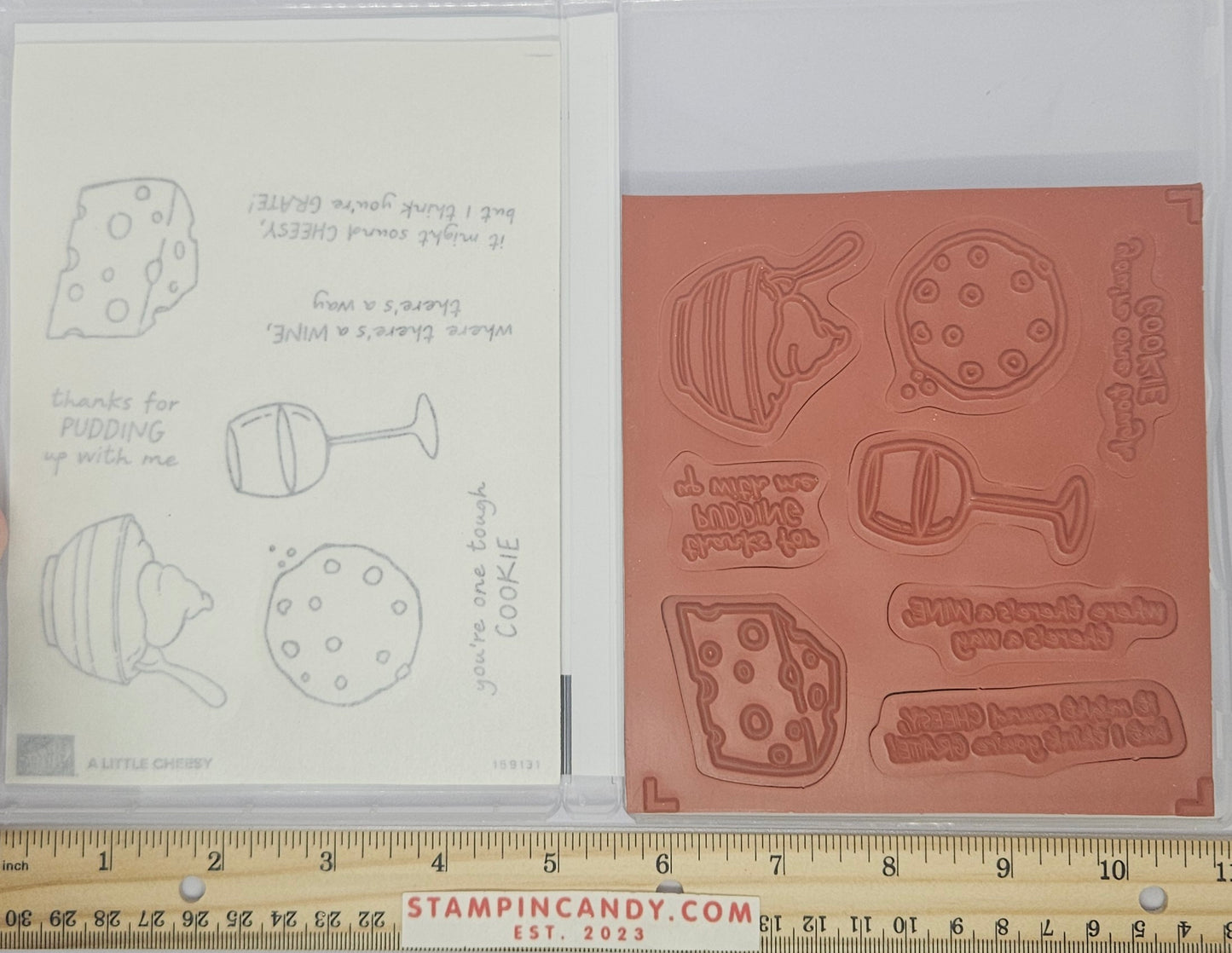 Stampin Up - A Little Cheesy