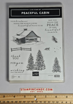 Stampin Up - Peaceful Cabin