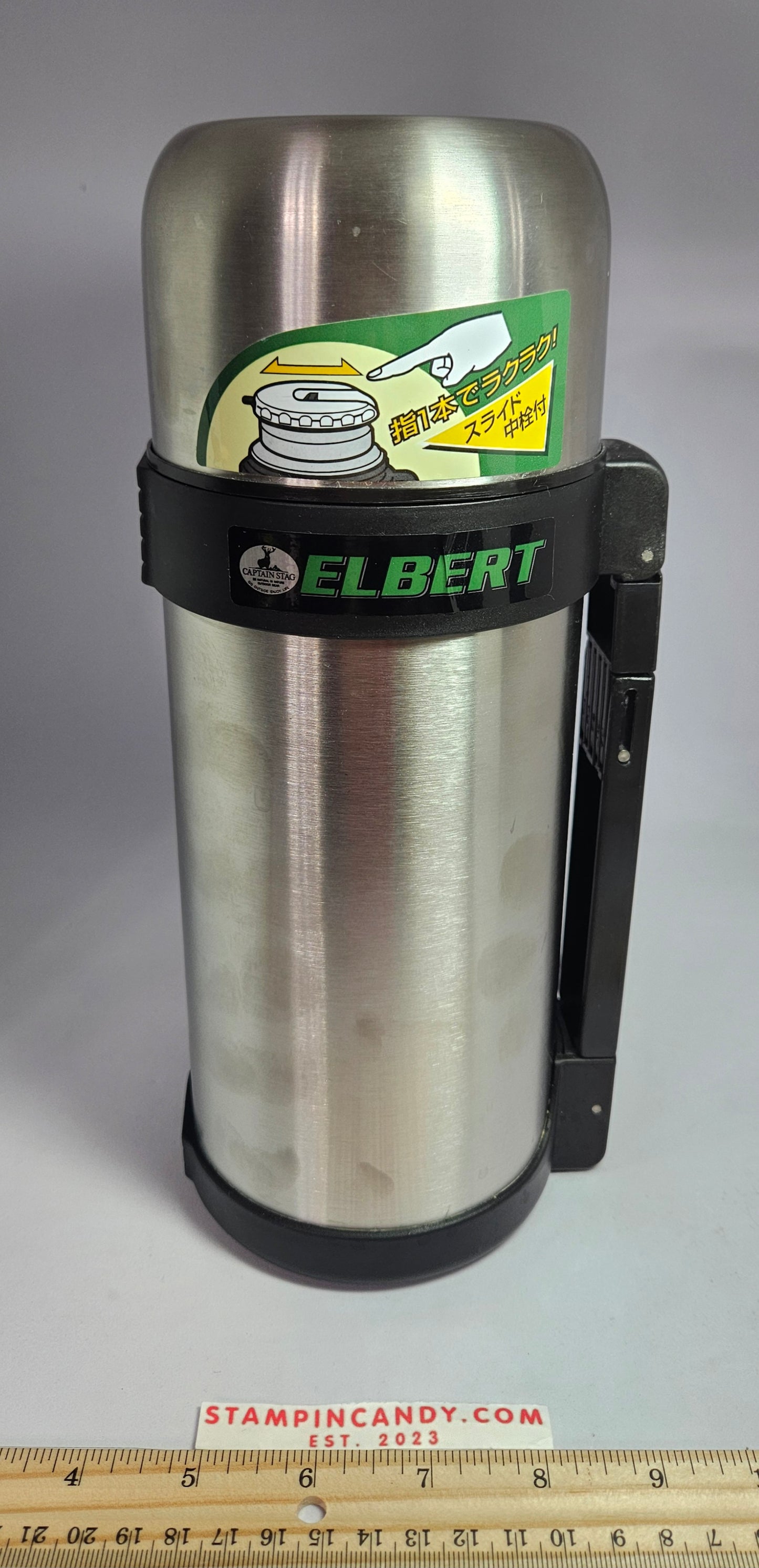 Elbert/Captain Stag Stainless Steel 40 oz Thermos