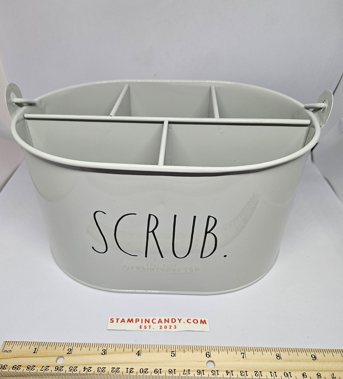 Rae Dunn - Scrub Metal Bucket