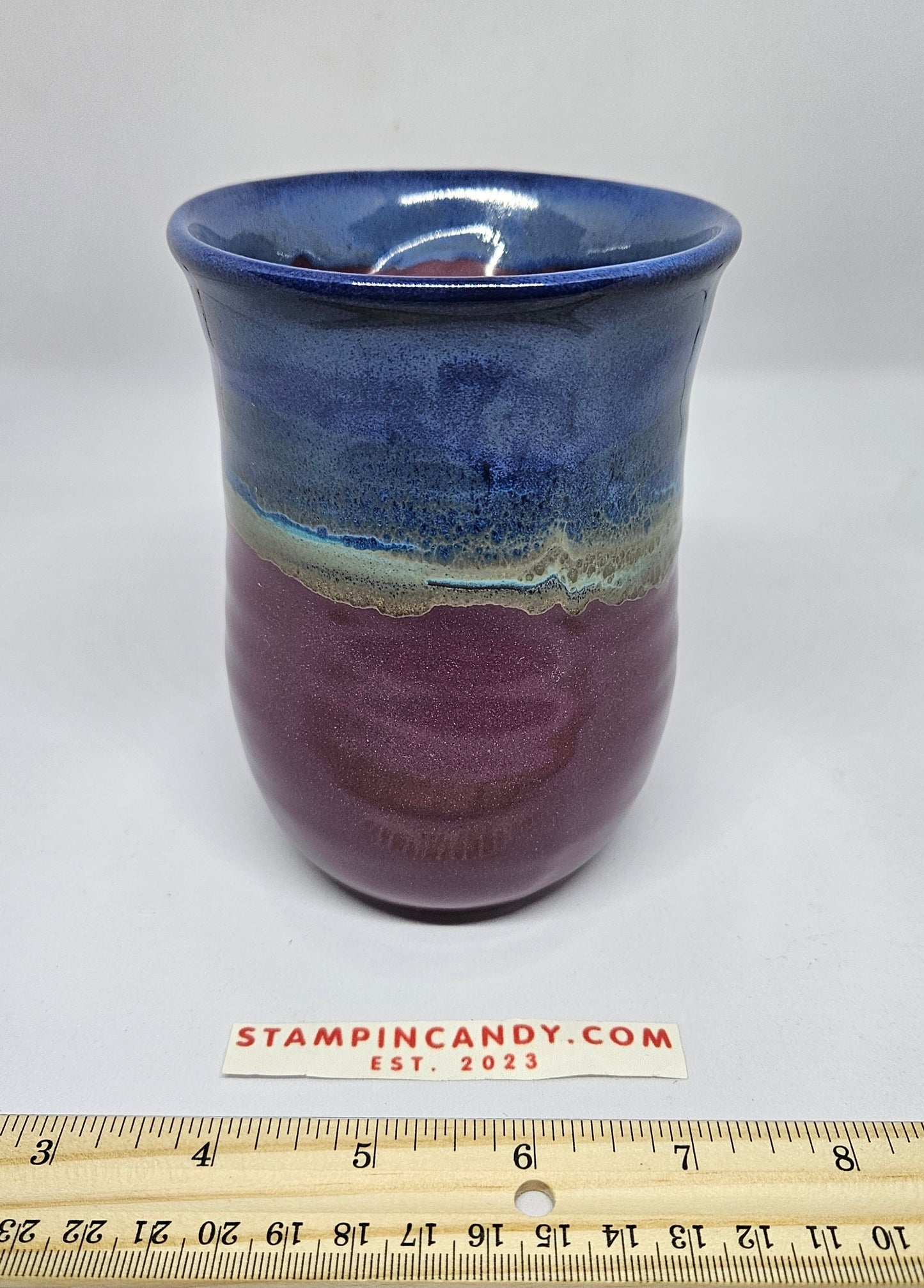 Purple Passion - Clay in Motion - Handwarmer Mug