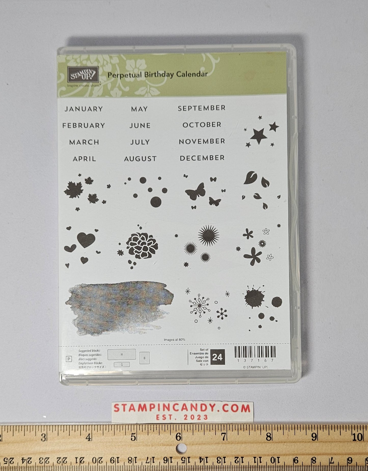 Stampin Up - Perpetual Birthday Calendar