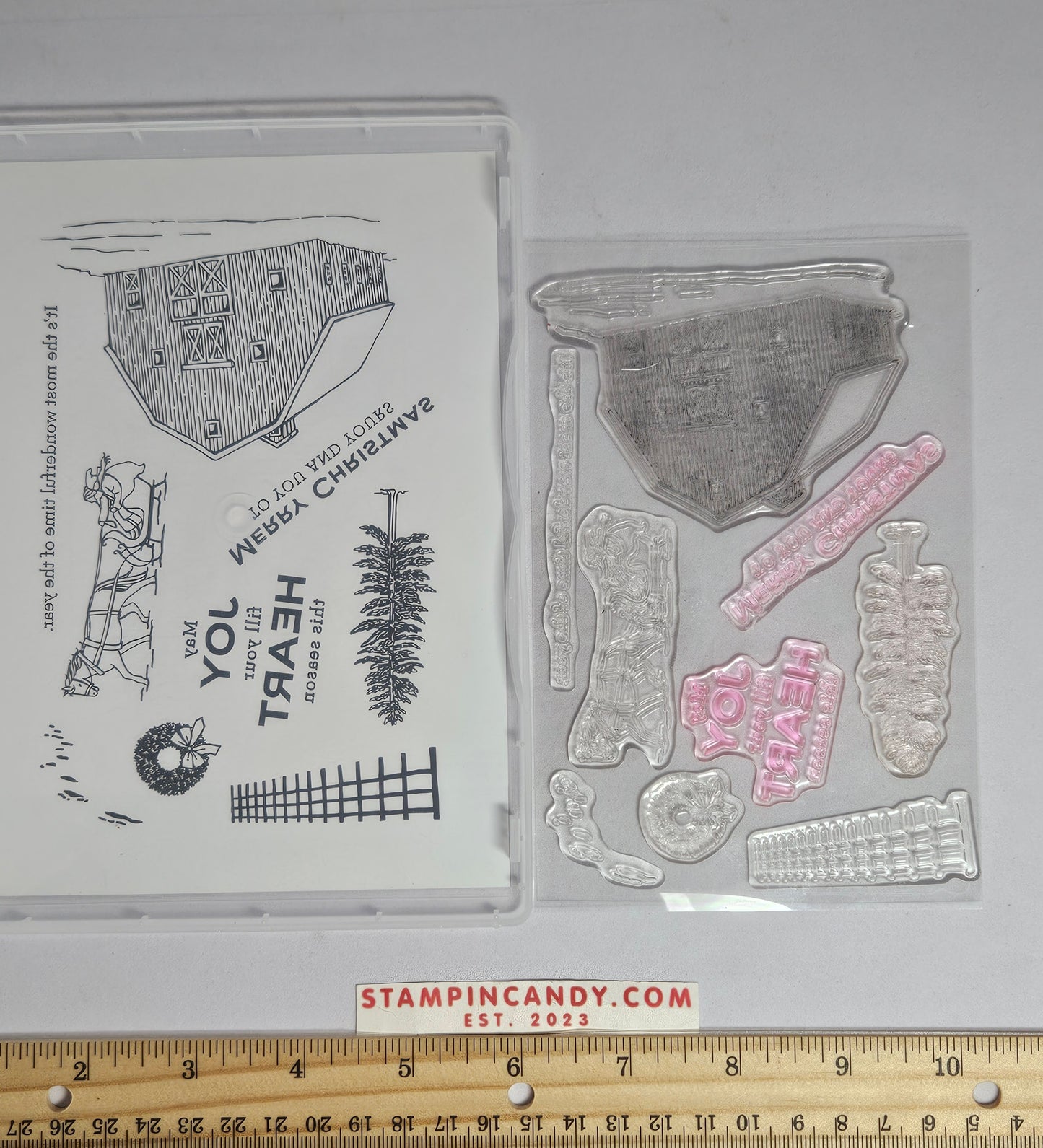 Stampin Up - Christmas Barn