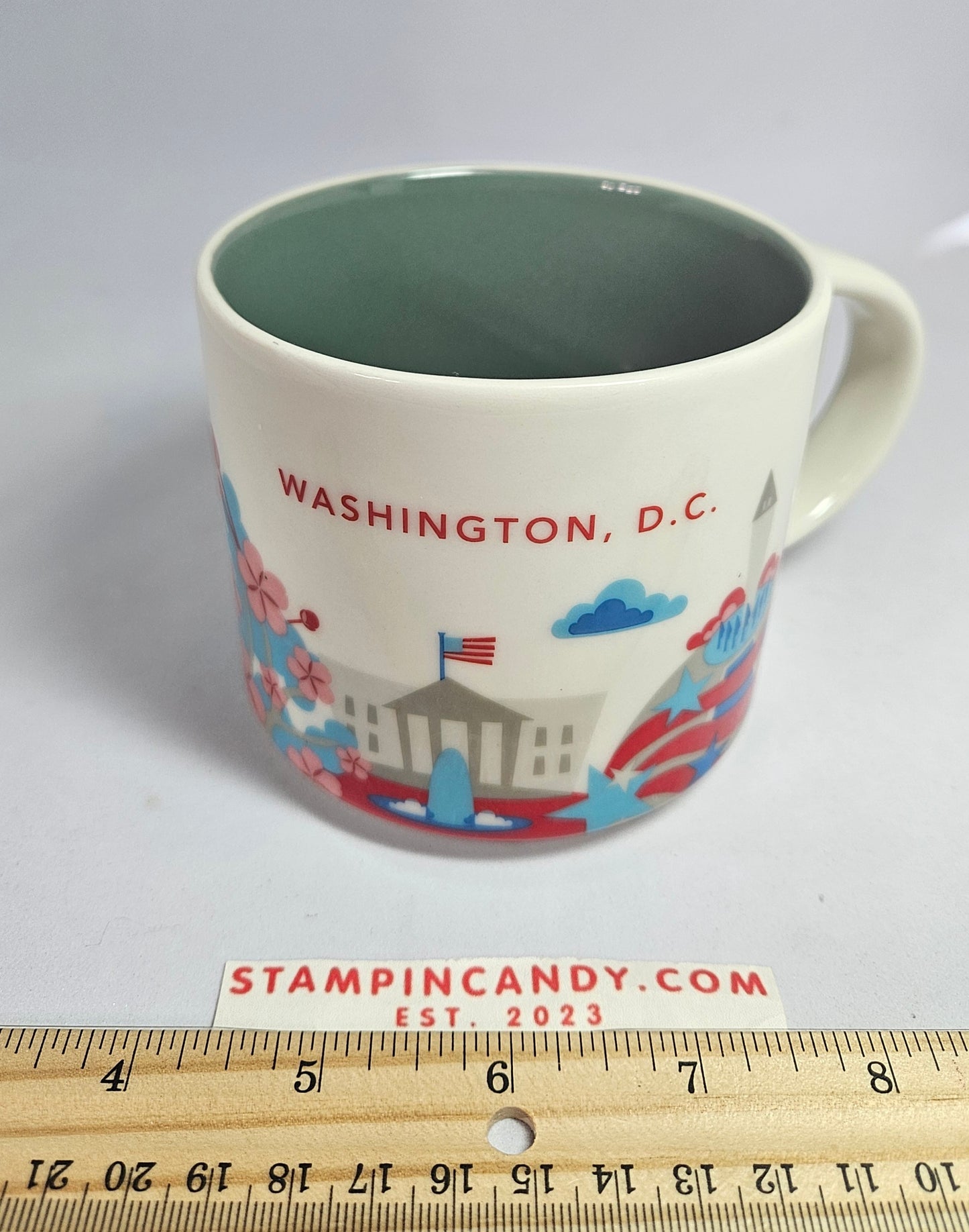 2016 Starbucks - Washington DC 14 oz Mug "You Are Here" Series *Chipped*