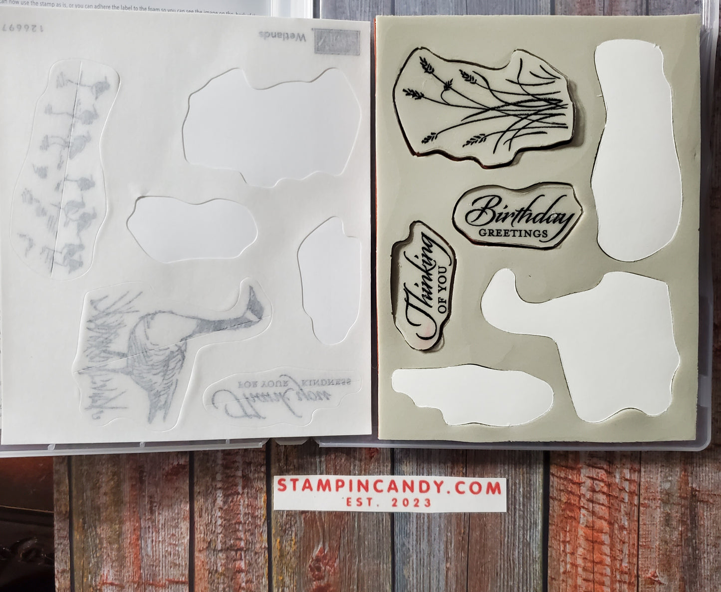 Stampin' UP! "Wetlands" Stamp Set