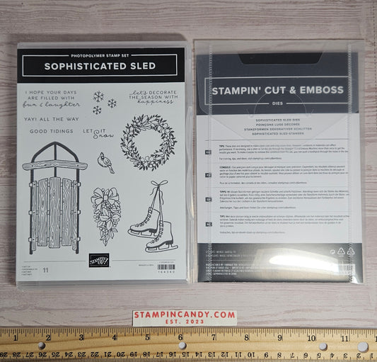 Stampin Up - Sophisticated Sled with Sophisticated Sled Dies