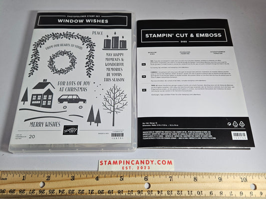 Stampin Up - Window Wishes with Window Dies