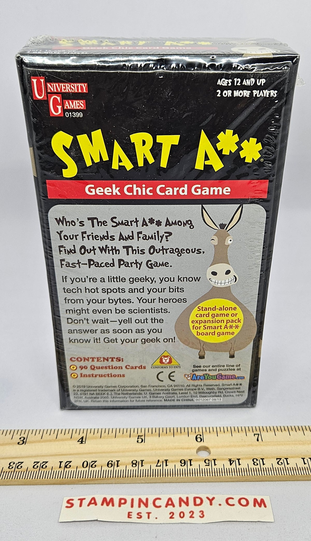 Smart Ass Geek Chic Card Game