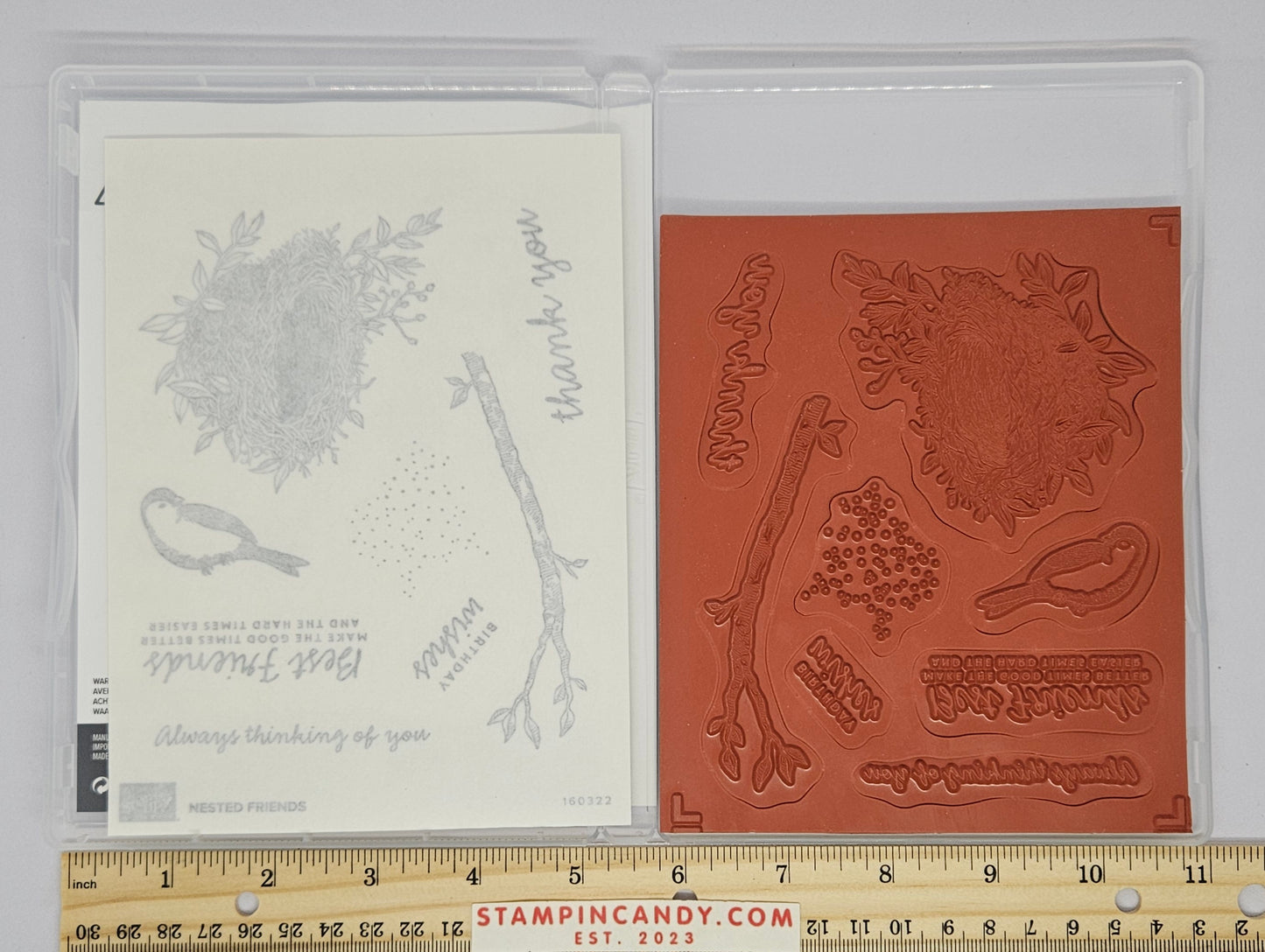 Stampin Up - Nested Friends with Nested Friends Dies