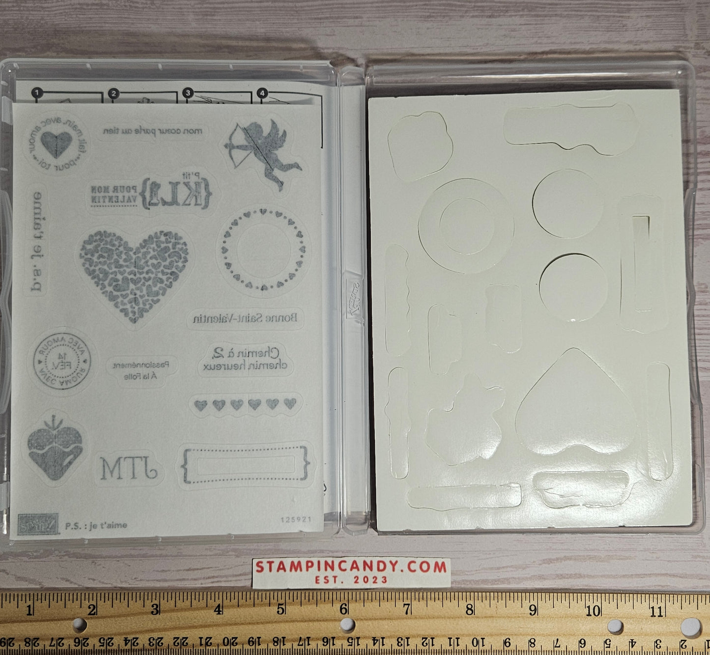 Stampin Up - P.S. je t'aime (I Love You)