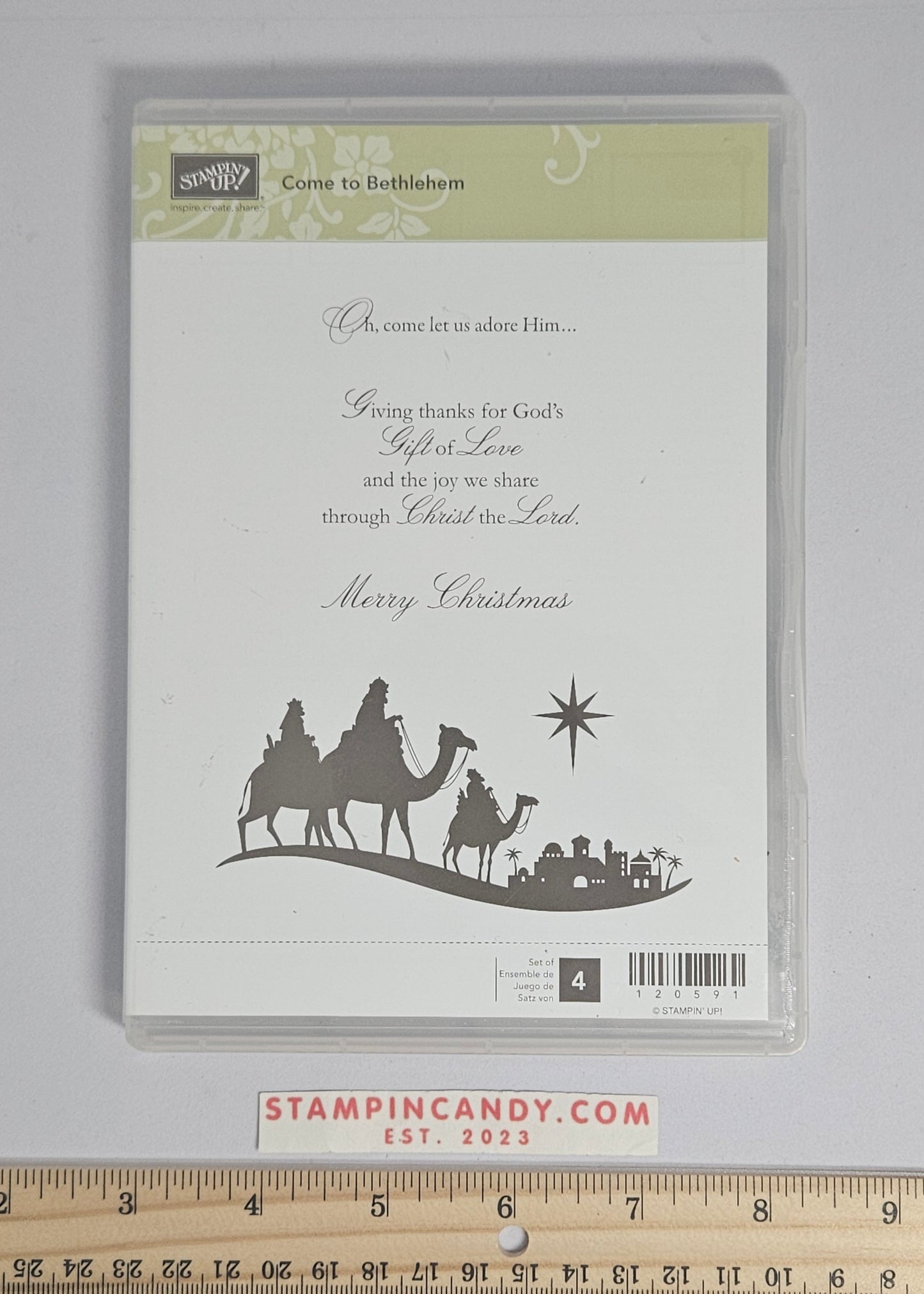 Stampin Up - Come to Bethlehem