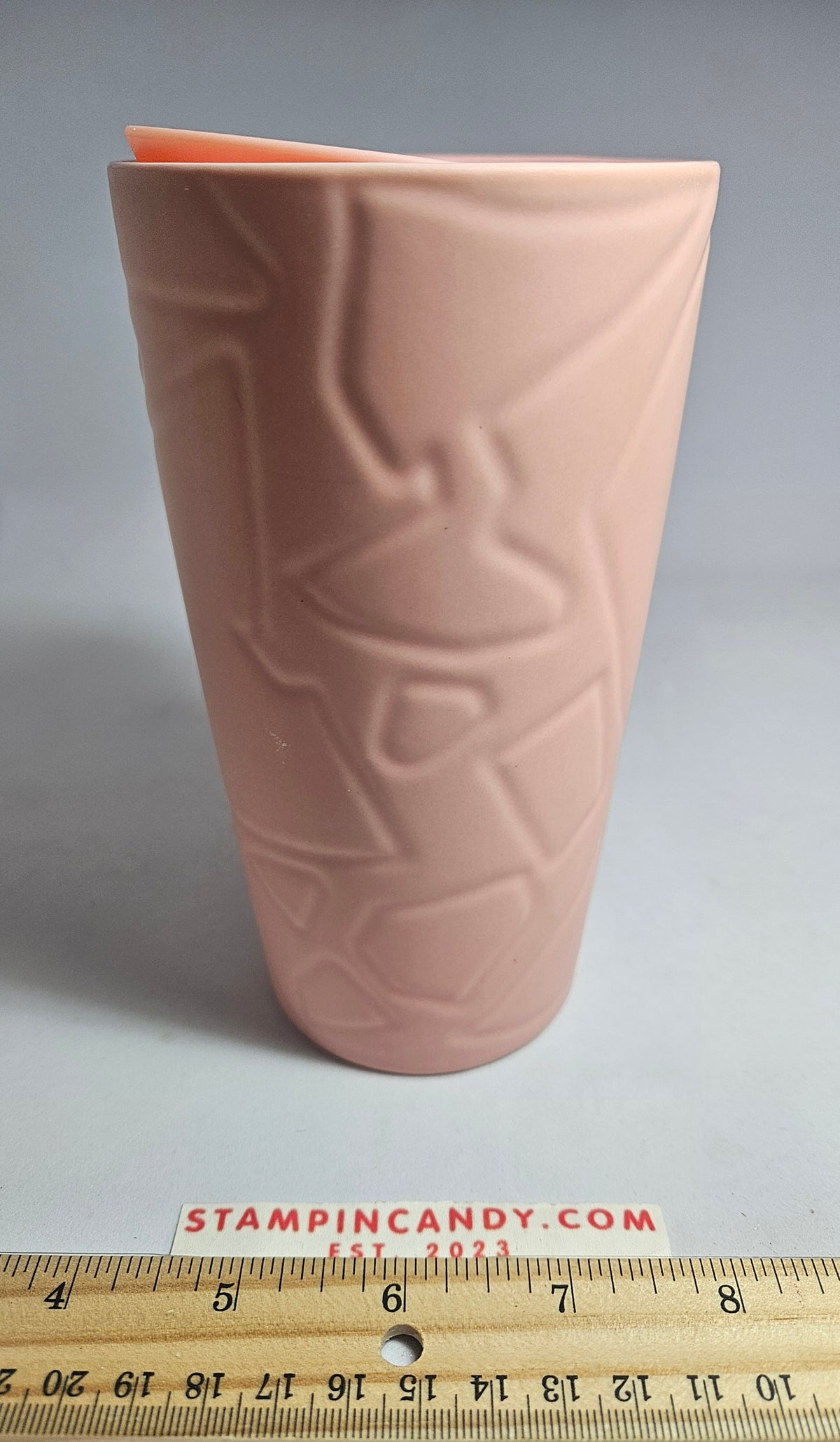 Starbucks 2019 - 12 oz Pink Matte Double-Walled Ceramic Tumbler
