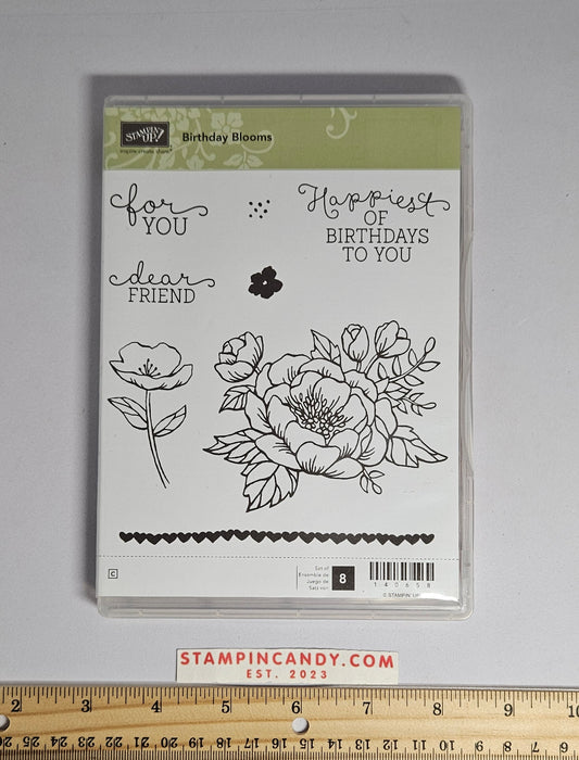 Stampin Up - Birthday Blooms