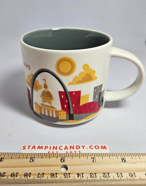 2015 Starbucks - St Louis 14 oz "You Are Here" Series Mug