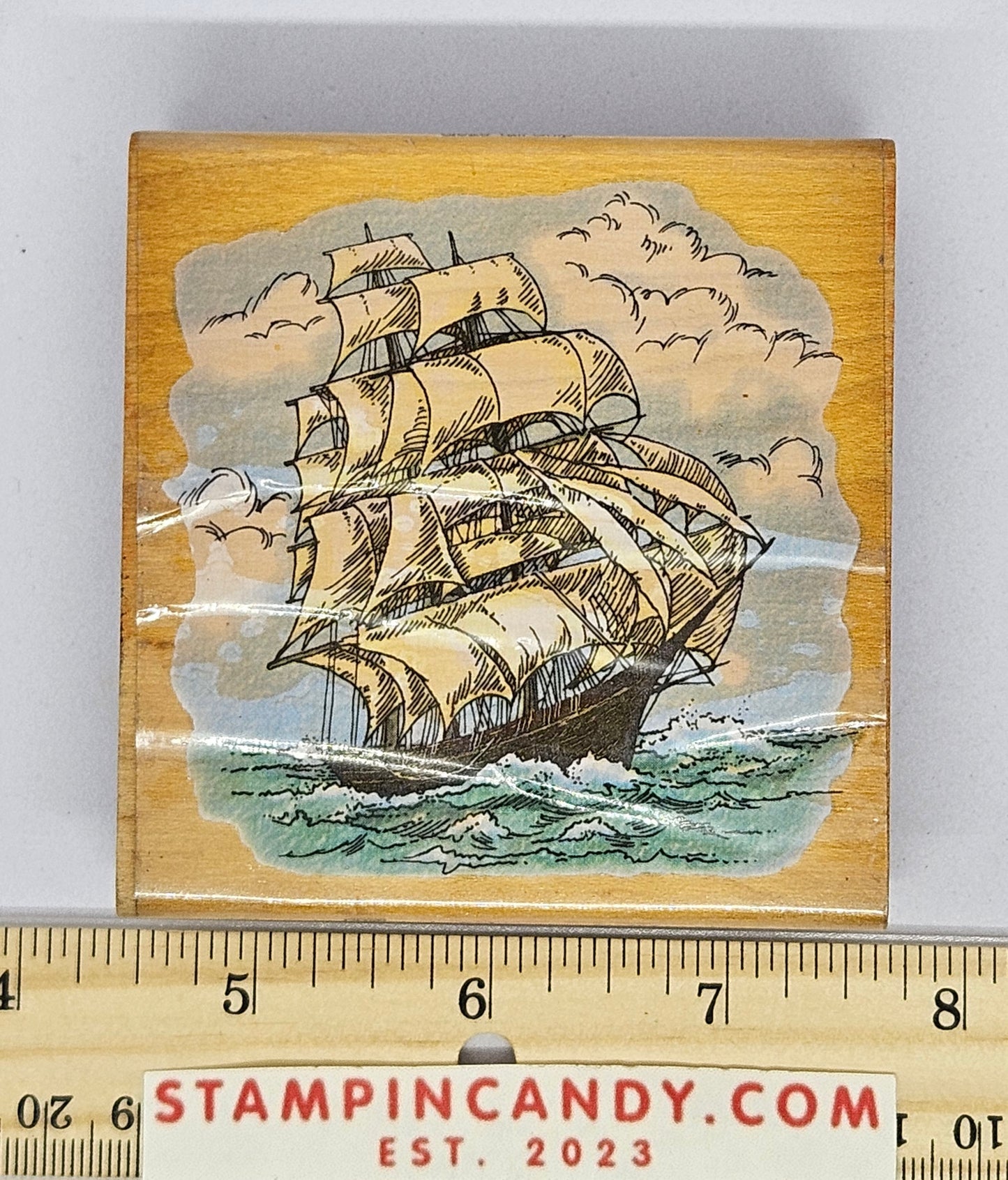 Fun Stamps 1996 Q026 - Tall Ship