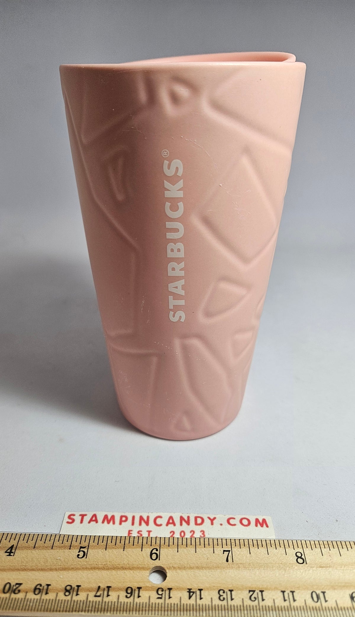Starbucks 2019 - 12 oz Pink Matte Double-Walled Ceramic Tumbler