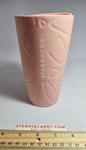 Starbucks 2019 - 12 oz Pink Matte Double-Walled Ceramic Tumbler
