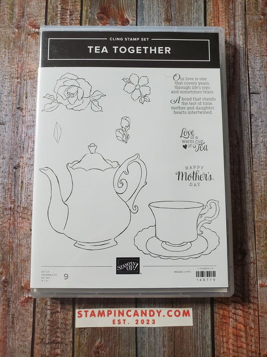 Stampin' UP! "Tea Together" Stamp Set with "Tea Time" Dies