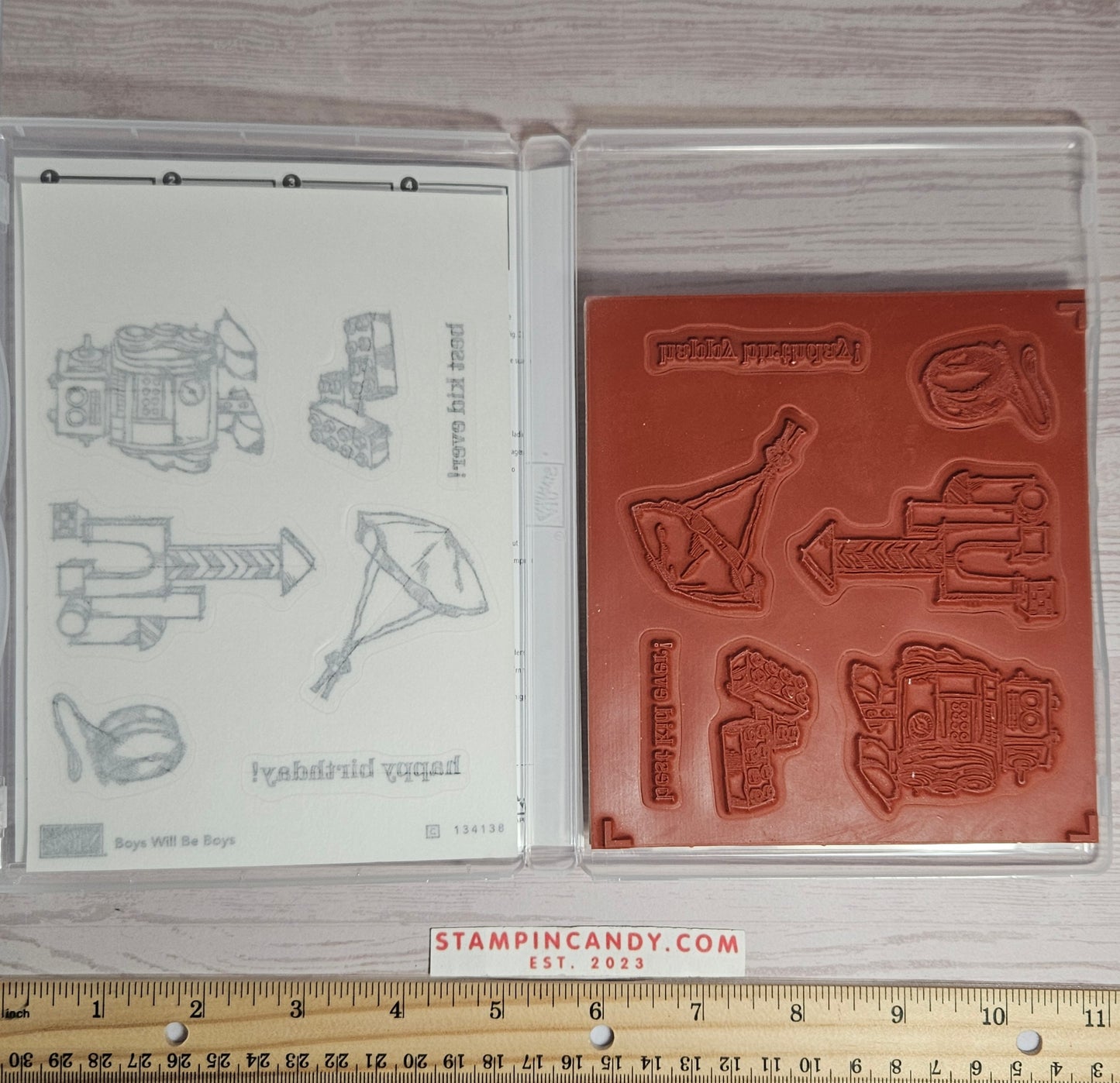 Stampin Up - Boys Will Be Boys