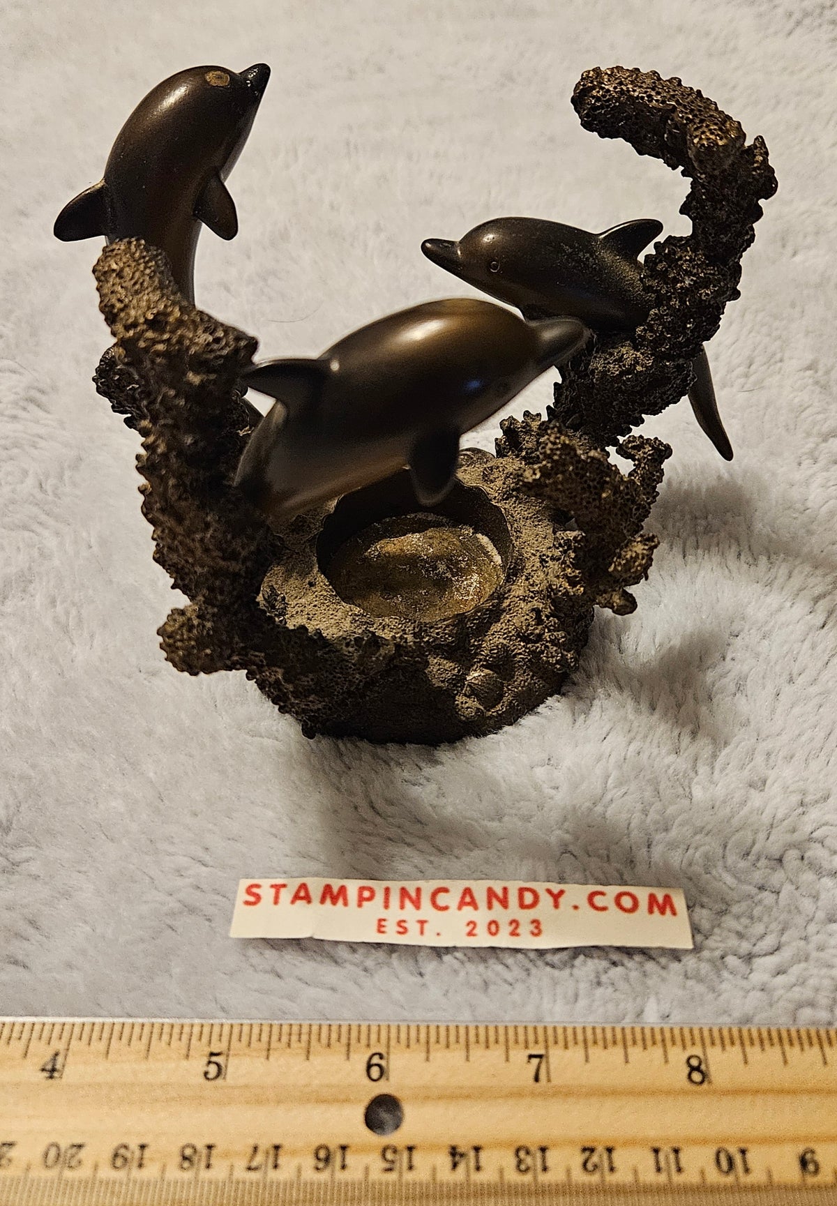Partylite - 3 Dolphin Tealight Holder