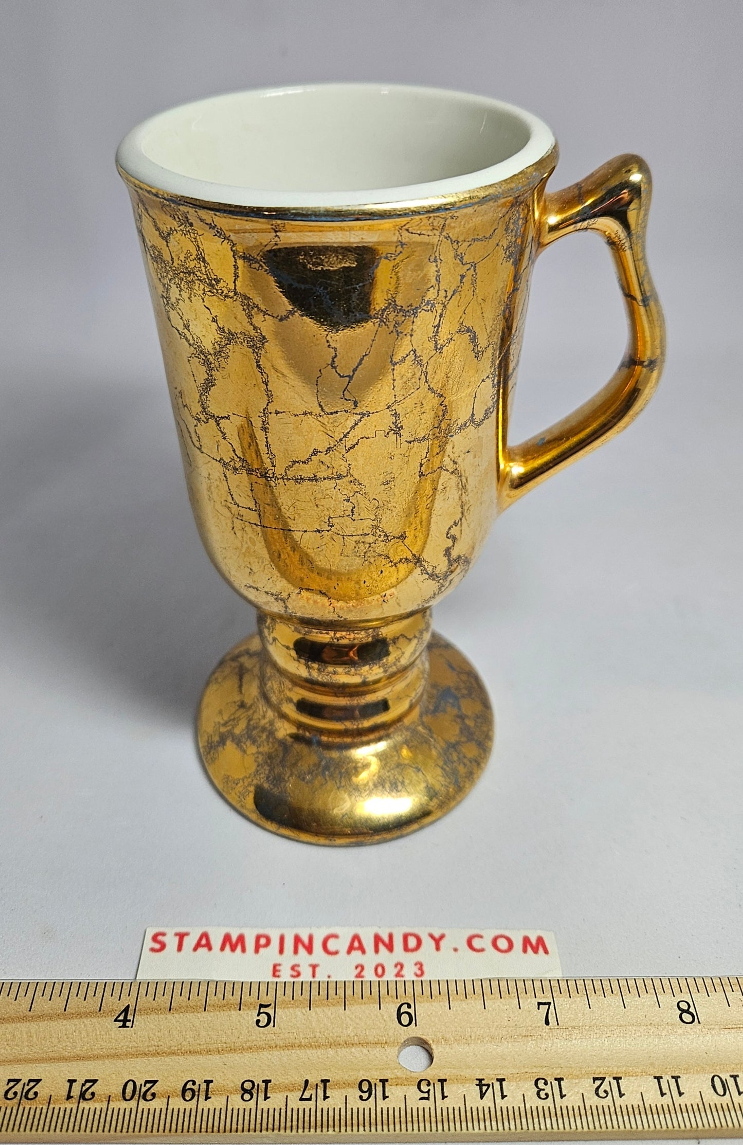 Hall China Company Golden Glo 1272 Irish Coffee Mug