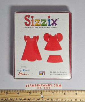 Sizzix - 38-103 Doll Dress Set Die