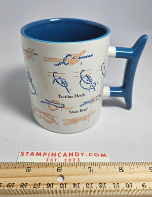 The Unemployed Philosophers Guild - "How To: Knots" Mug