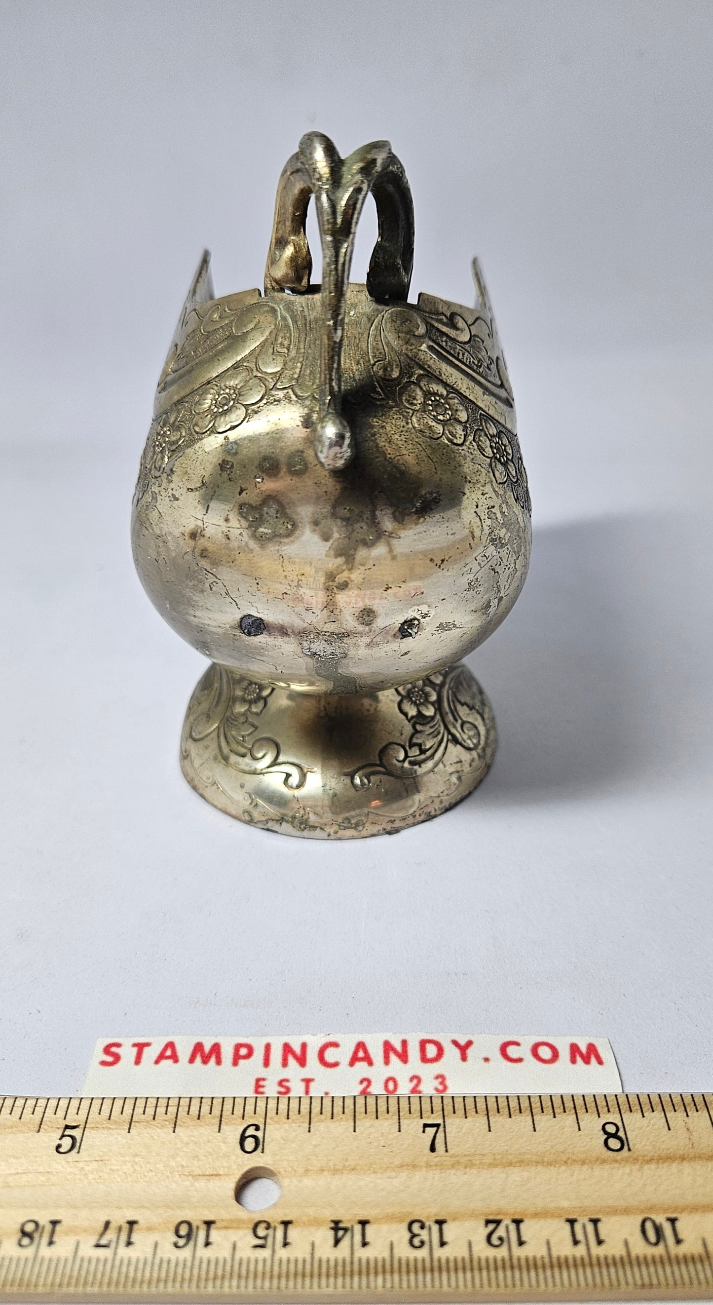 Silver-Plated Sugar Scuttle