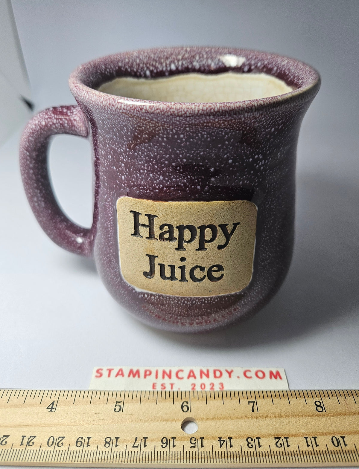 "Happy Juice" Stoneware Deneen Pottery Mug