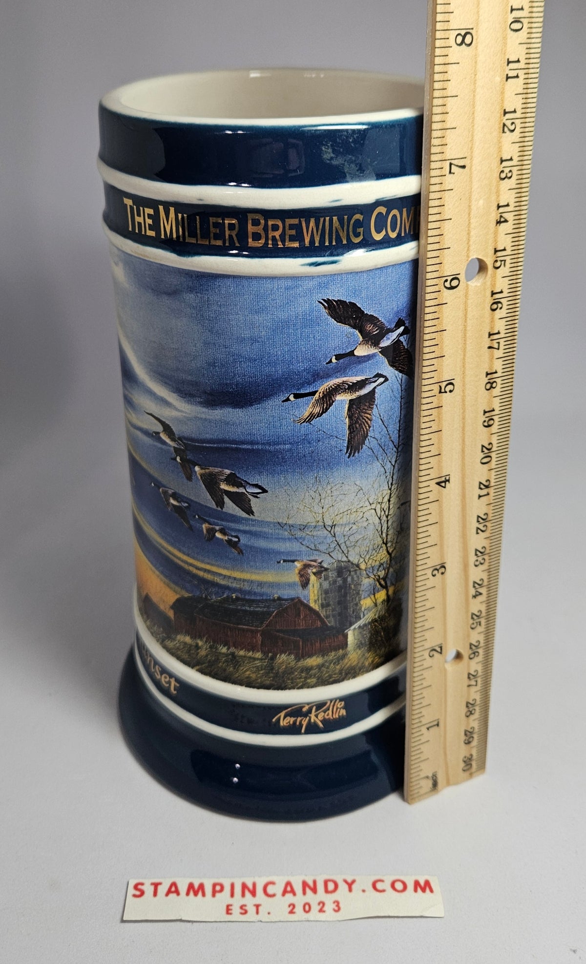 The Miller Brewing Company - Terry Redlin - Silent Sunset Stein