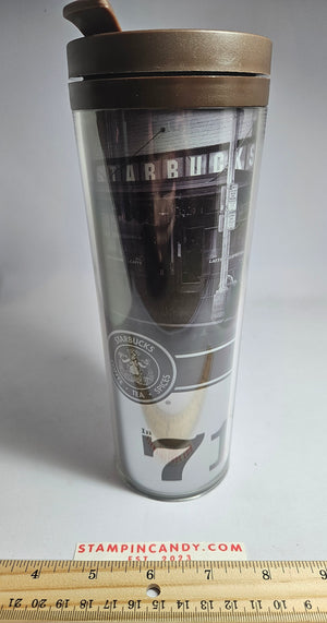 Starbucks 2011 - 16 oz Pike's Place Seattle Washington Tumbler