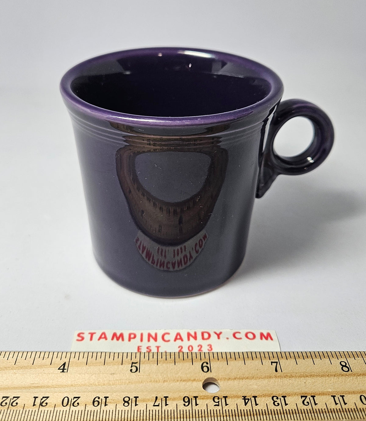 Fiesta Ware Purple 1 Finger/Handled Mug