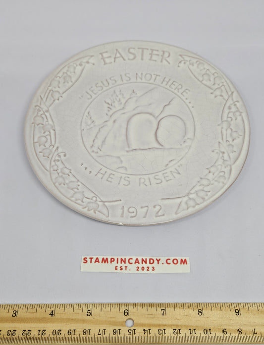 Franklahoma 1972 - Oral Roberts Easter Plate