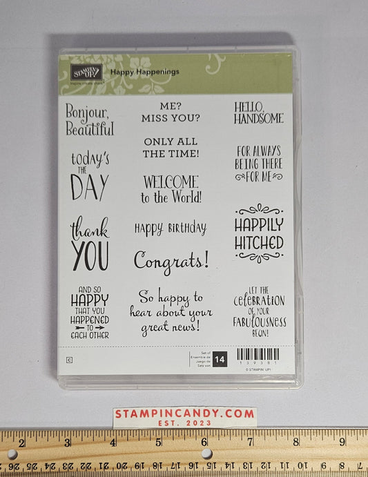 Stampin Up - Happy Happenings